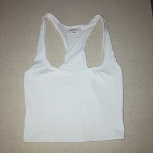 Aritzia Babaton white tank top